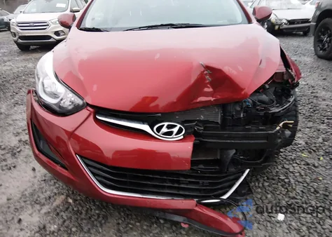 2016 Hyundai Elantra Se z USA, uszkodzony, nr VIN 5NPDH4AE4GH775958